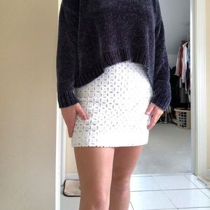 White J Crew Skirt